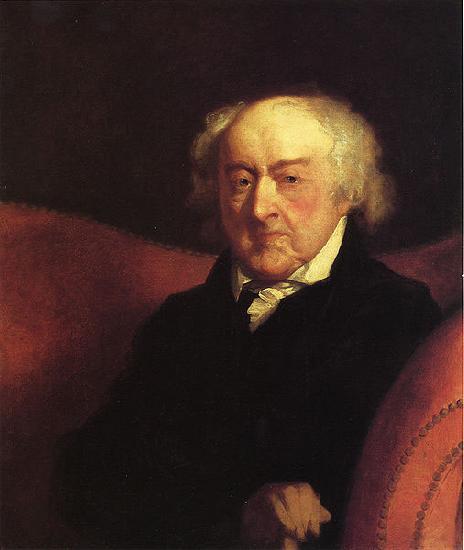 Gilbert Stuart John Adams Sweden oil painting art